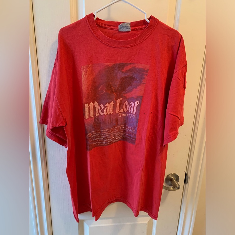 Vintage 2002 Meatloaf Band T-shirt